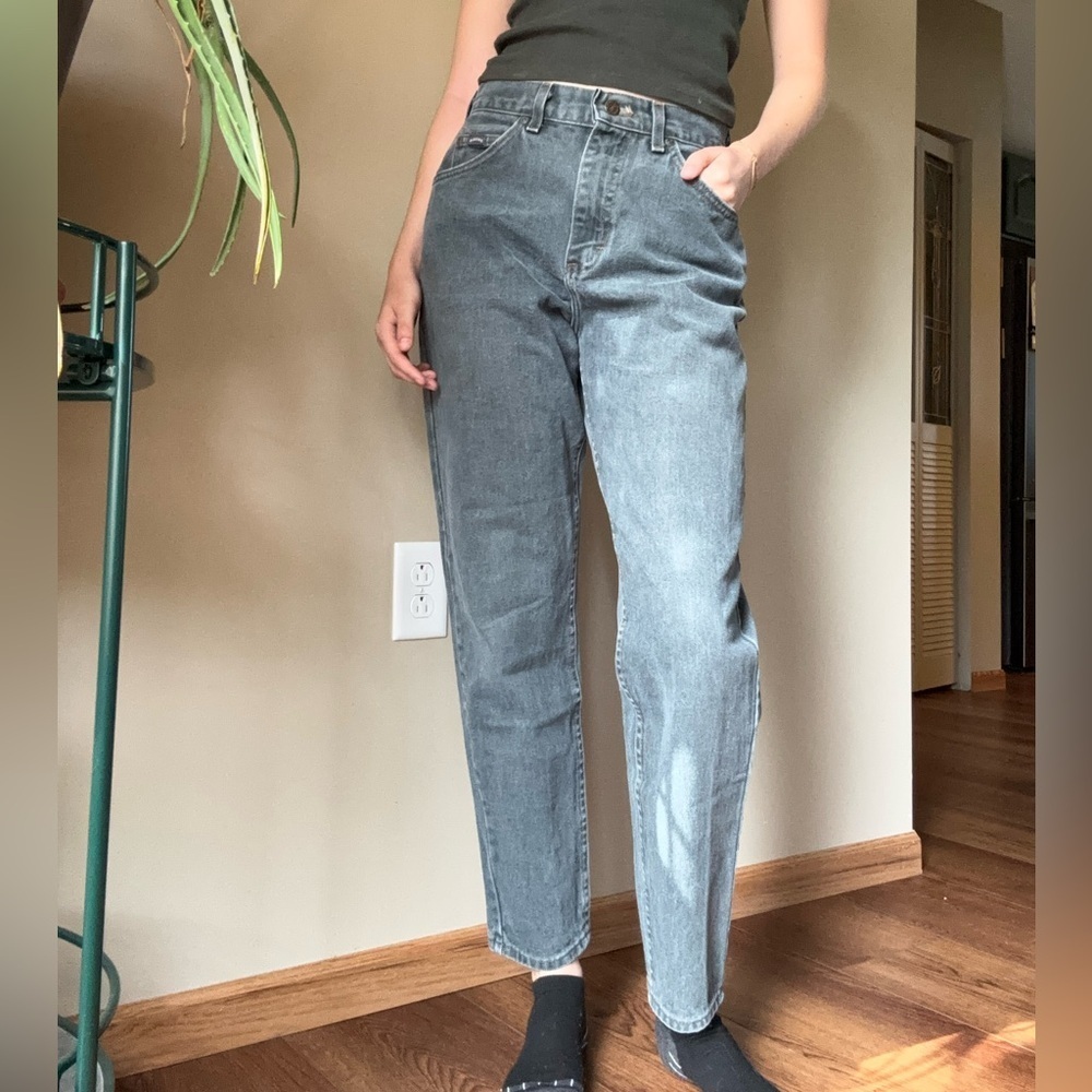 Green Denim Rider Jeans - Picture 4 of 9